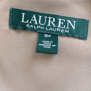 Lauren Ralph Lauren sleeveless lined .Nylon viscose